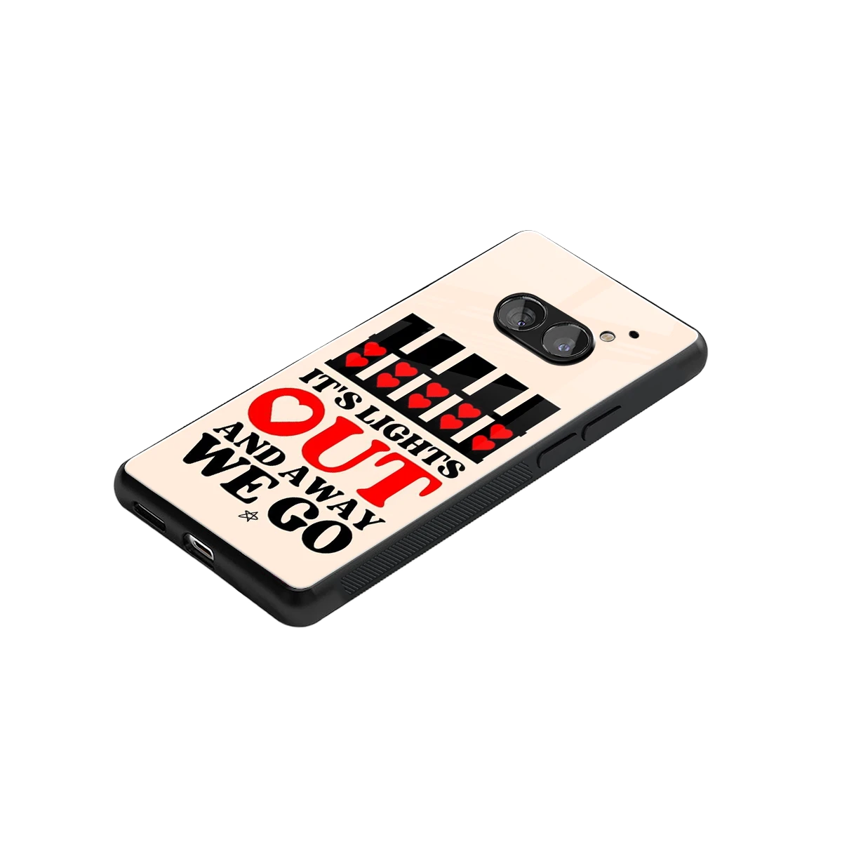Racer Spirit stylish phone case for nothing phone 2a | glossy glass and slim fit