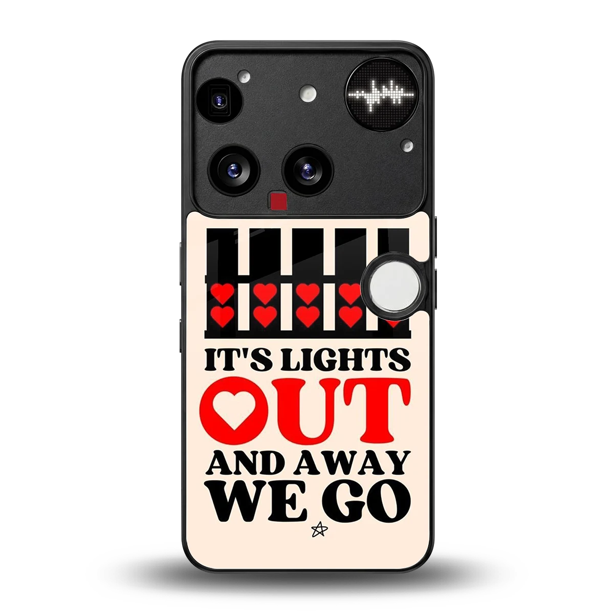 Racer Spirit back phone cover | glass case for nothing phone 3