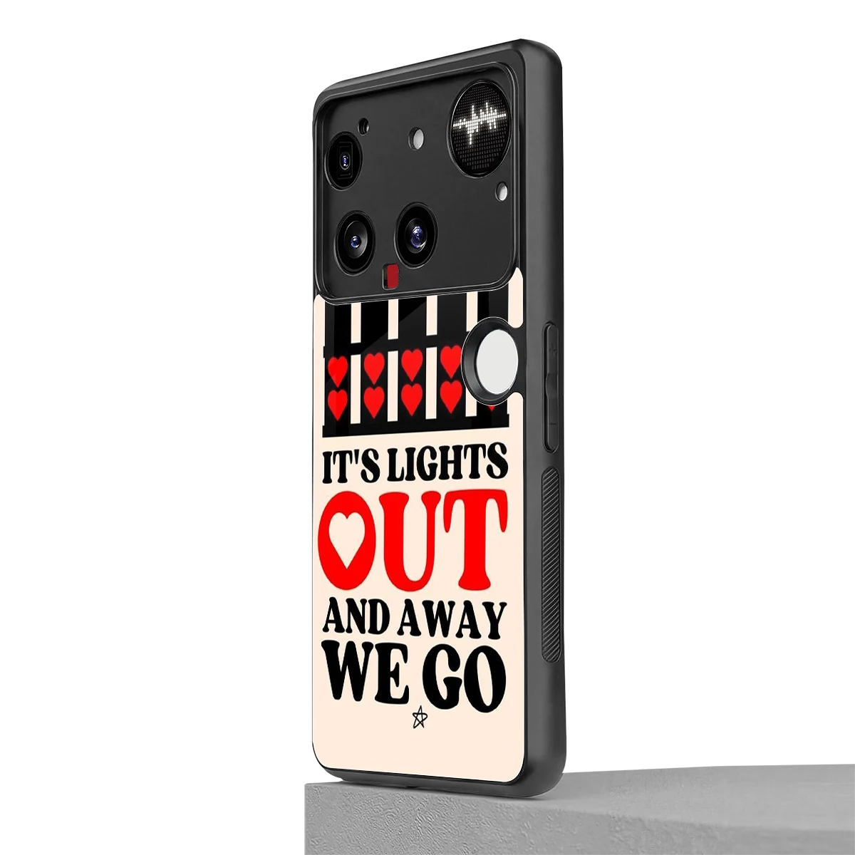 Racer Spirit nothing phone 3 mobile cover | shockproof glass phone case
