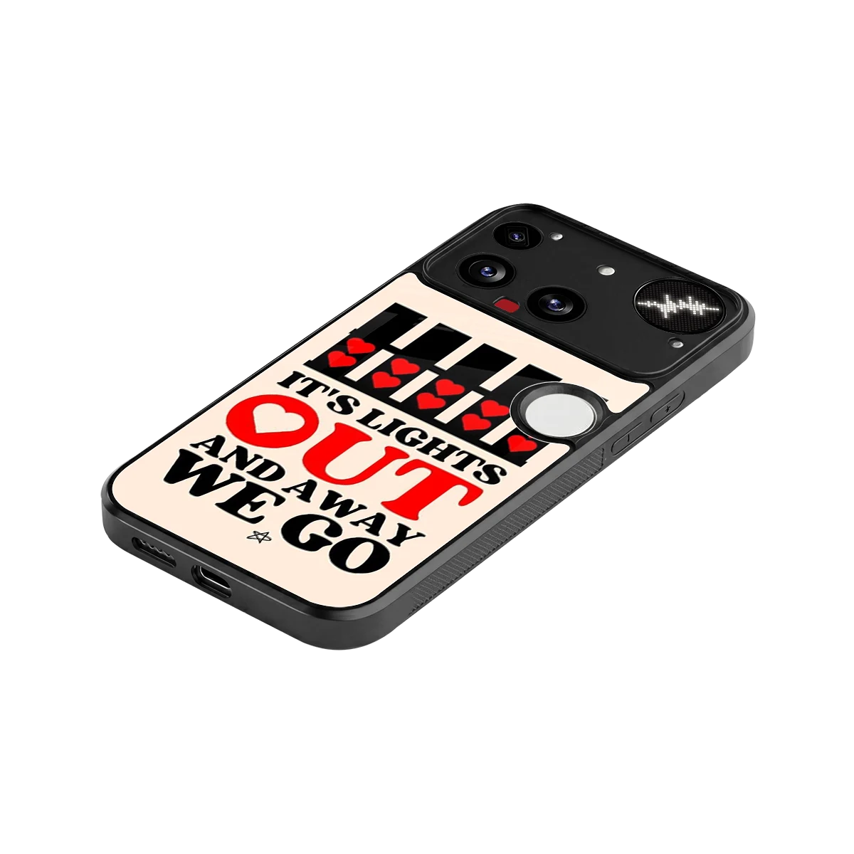 Racer Spirit stylish phone case for nothing phone 3 | glossy glass and slim fit