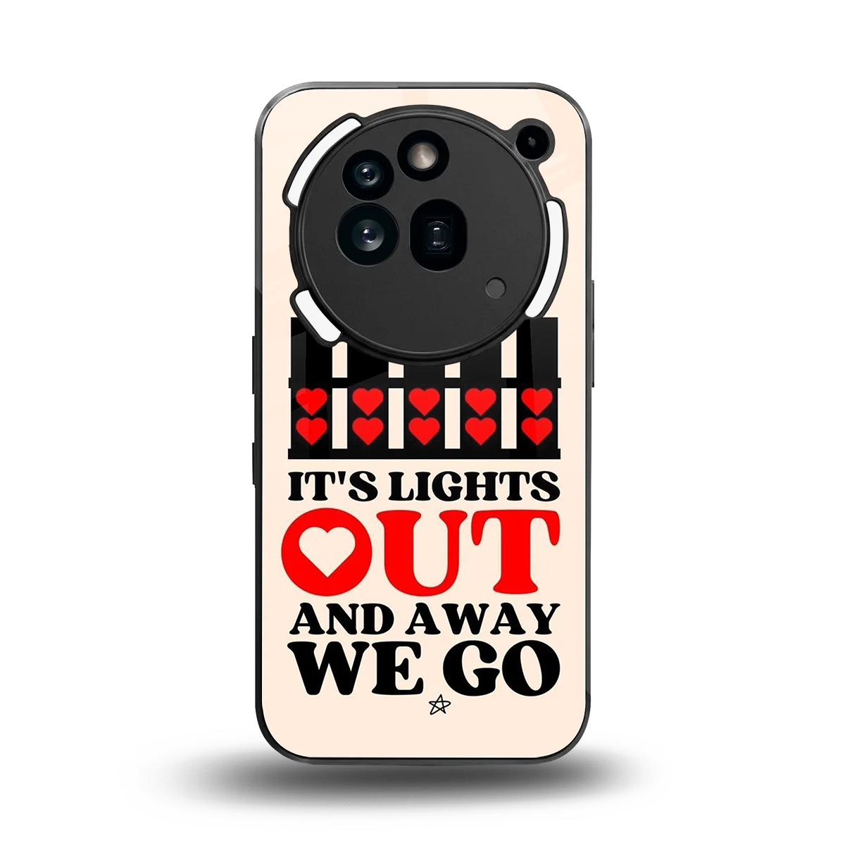 Racer Spirit back phone cover | glass case for nothing phone 3a pro