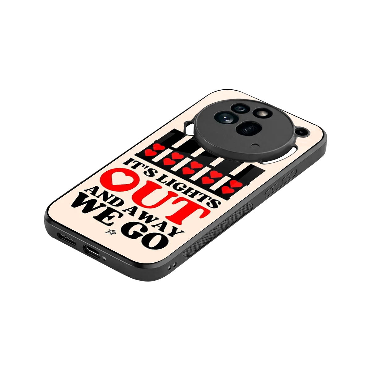 Racer Spirit stylish phone case for nothing phone 3a pro | glossy glass and slim fit