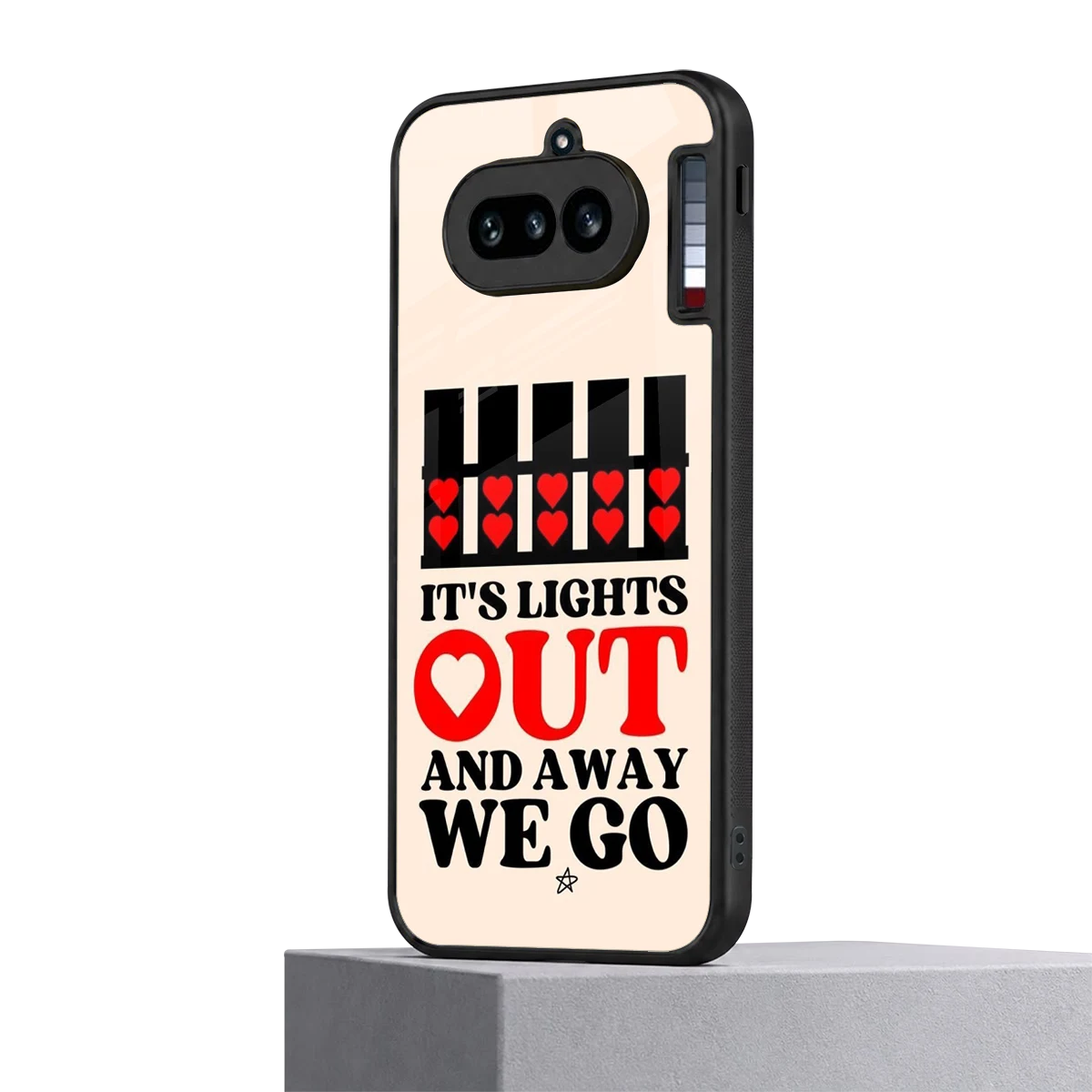 Racer Spirit nothing phone 4a mobile cover | shockproof glass phone case