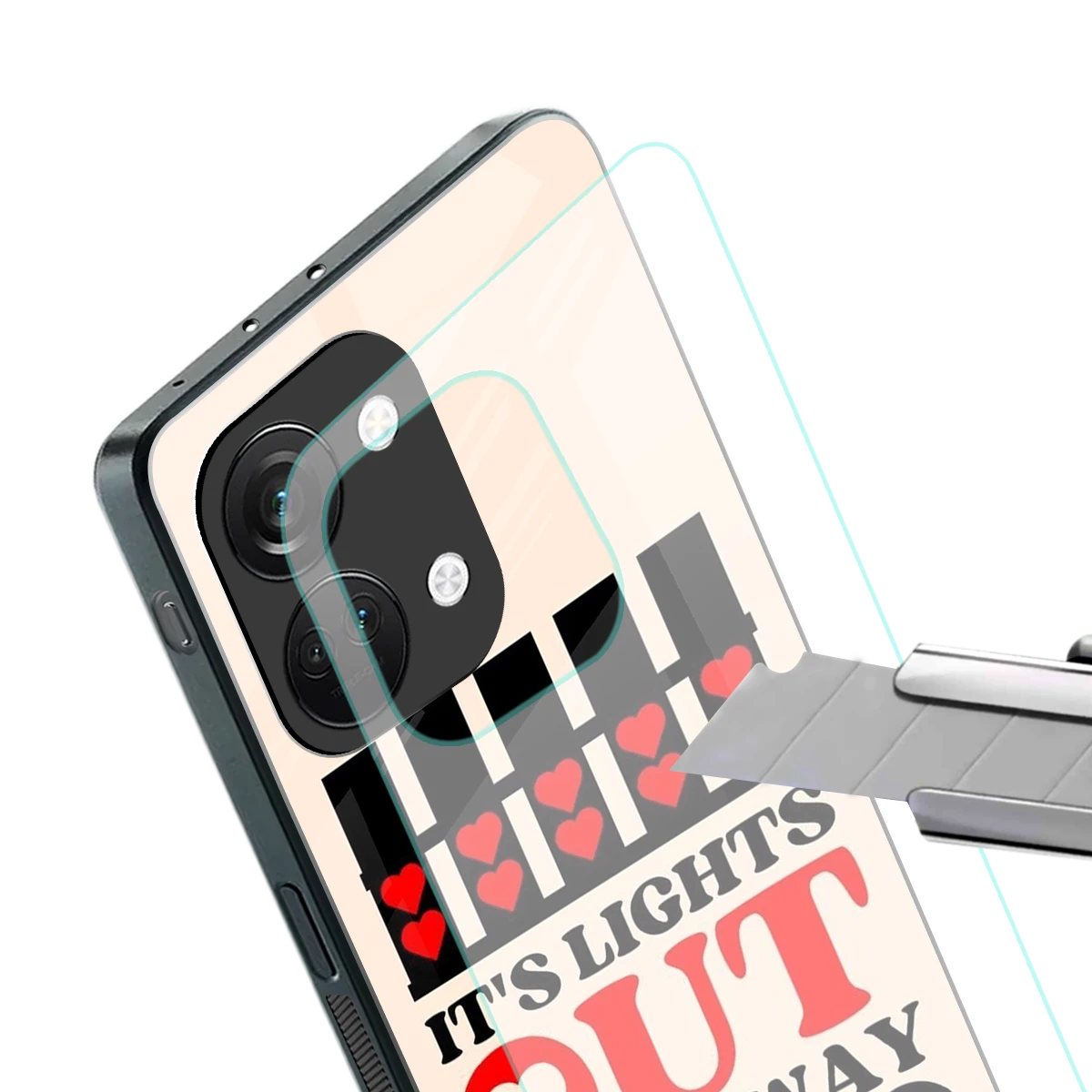 Racer Spirit stylish phone case for oneplus nord 3 | glossy glass and slim fit