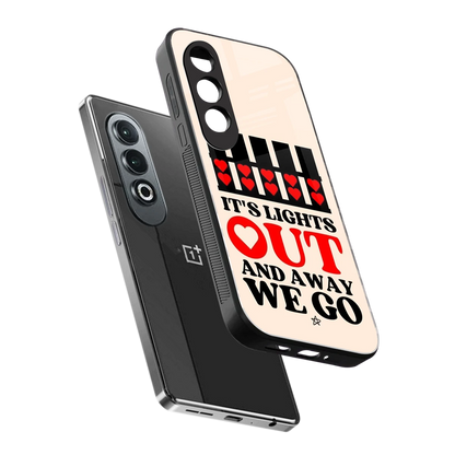 Racer Spirit sleek oneplus nord ce 4 cover with tempered glass back and TPU edges