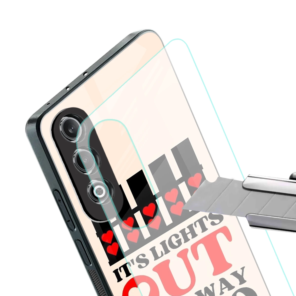 Racer Spirit stylish phone case for oneplus nord ce 4 | glossy glass and slim fit