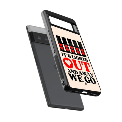 Racer Spirit sleek google pixel 6 pro cover with tempered glass back and TPU edges