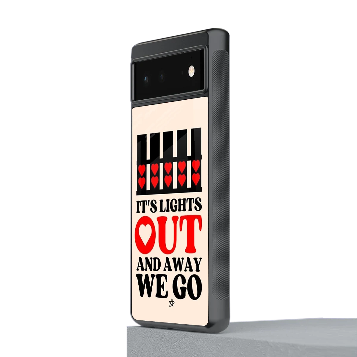 Racer Spirit stylish phone case for google pixel 6a | glossy glass and slim fit