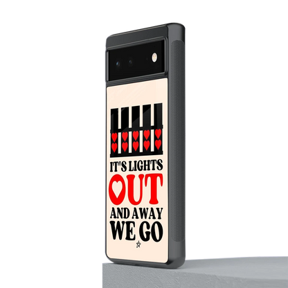 Racer Spirit stylish phone case for google pixel 6a | glossy glass and slim fit