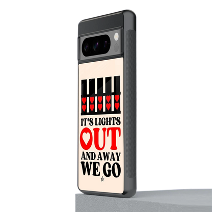 Racer Spirit stylish phone case for google pixel 8 pro | glossy glass and slim fit