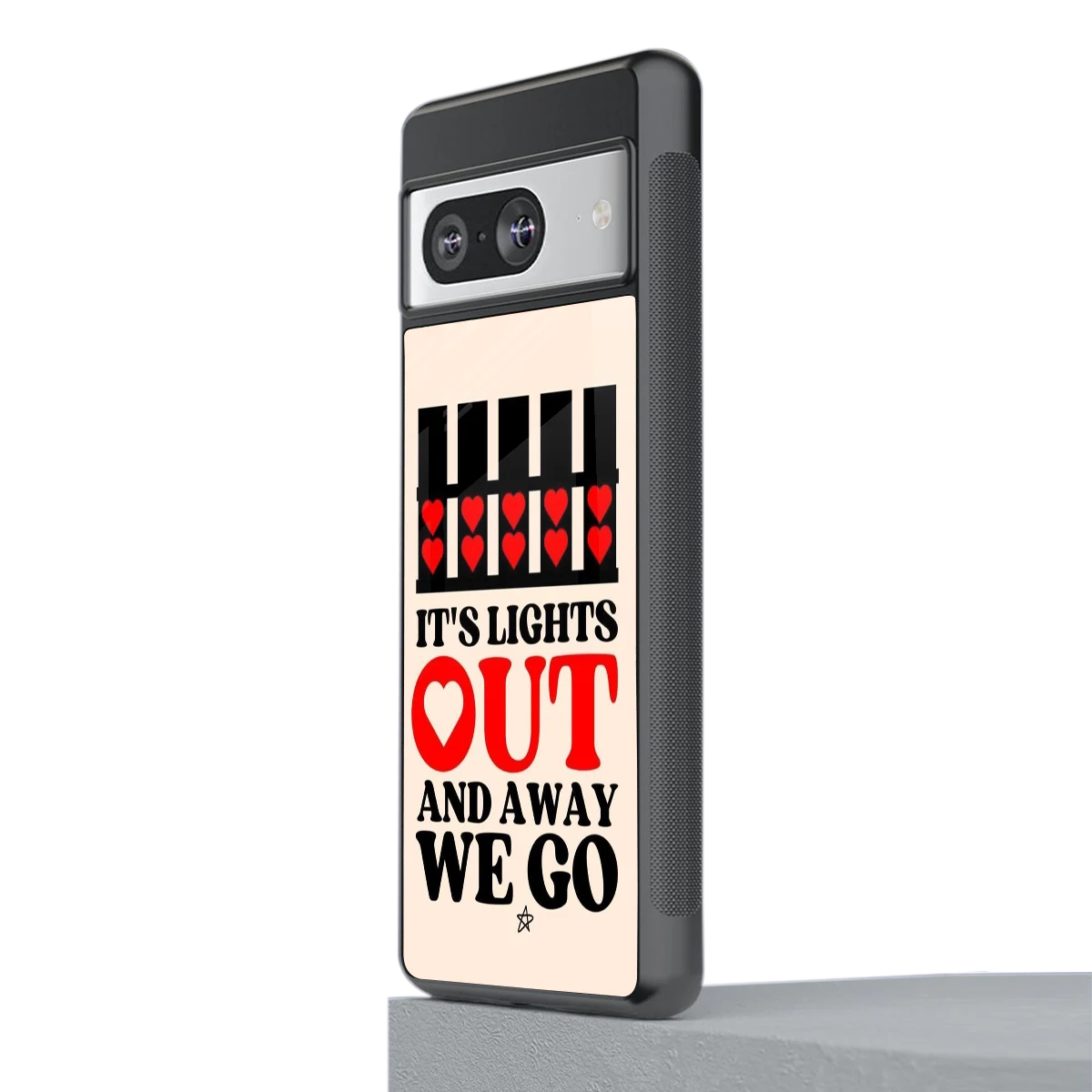 Racer Spirit stylish phone case for google pixel 8 | glossy glass and slim fit