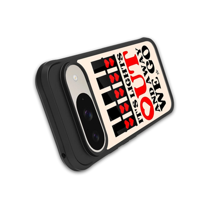 Racer Spirit stylish phone case for google pixel 9 | glossy glass and slim fit
