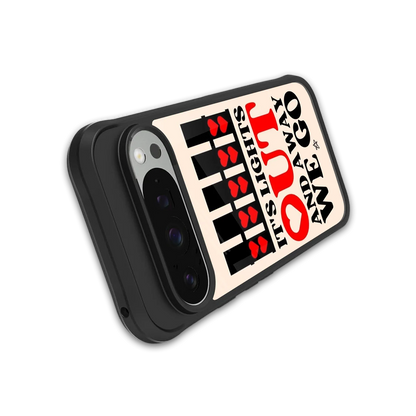 Racer Spirit stylish phone case for google pixel 9 pro xl | glossy glass and slim fit