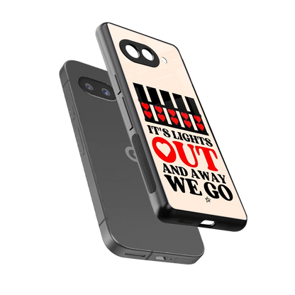Racer Spirit sleek google pixel 10a cover with tempered glass back and TPU edges