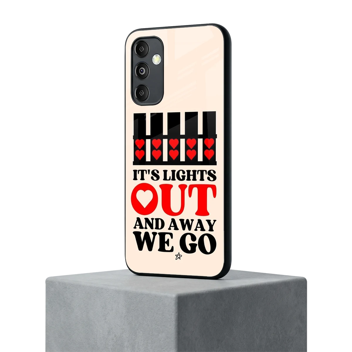 Racer Spirit samsung galaxy m14 5g mobile cover | shockproof glass phone case