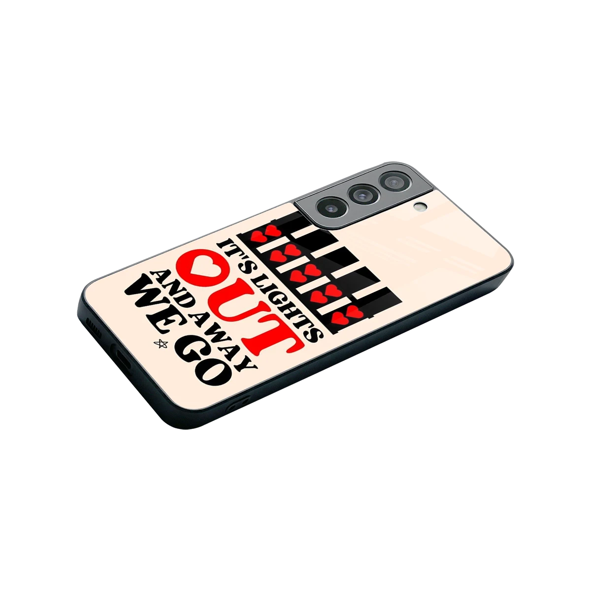 Racer Spirit stylish phone case for samsung galaxy s22 | glossy glass and slim fit