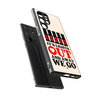 Racer Spirit sleek samsung galaxy s23 ultra cover with tempered glass back and TPU edges