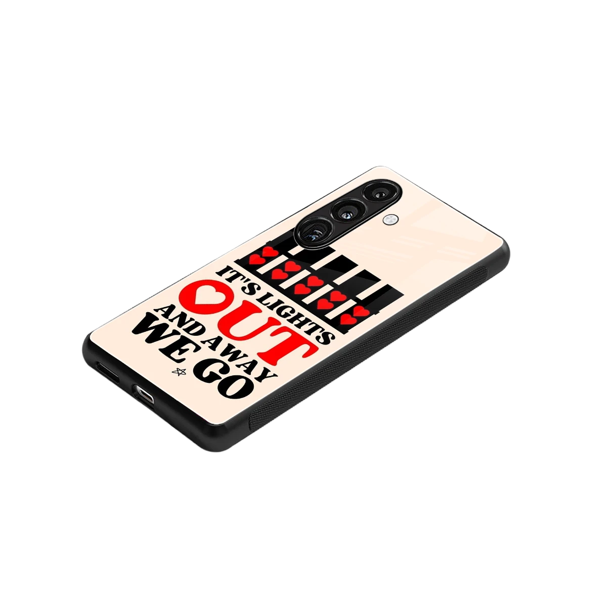 Racer Spirit stylish phone case for samsung galaxy s24 | glossy glass and slim fit