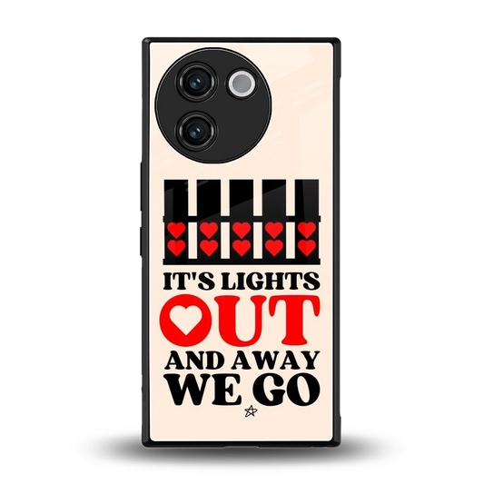 Racer Spirit back phone cover | glass case for vivo v30e