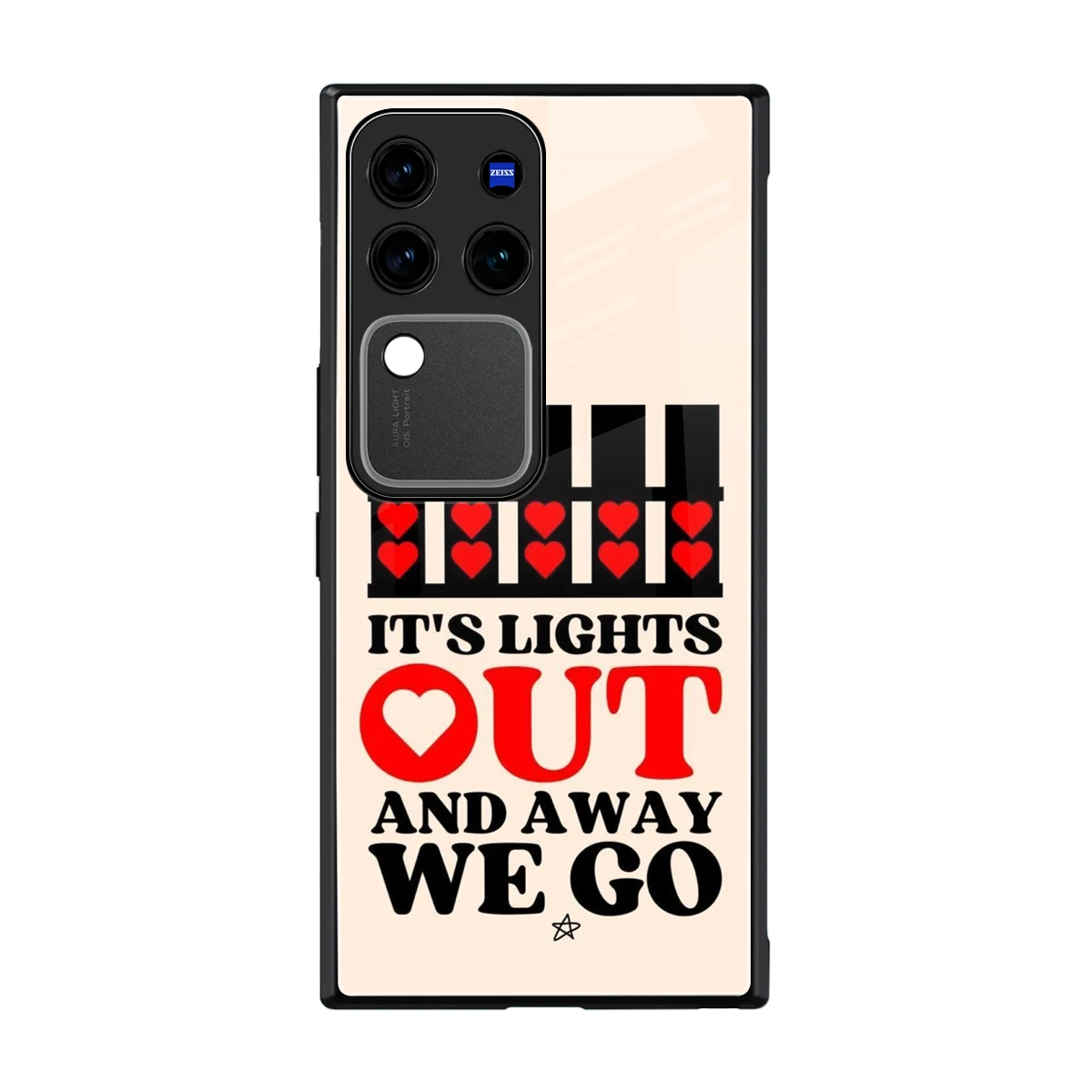 Racer Spirit back phone cover | glass case forvivo v30 pro