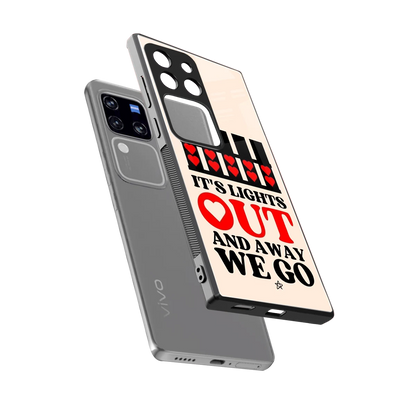 Racer Spirit sleekvivo v30 pro cover with tempered glass back and TPU edges