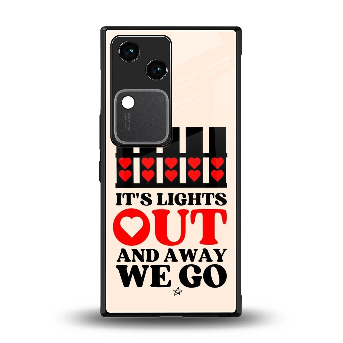 Racer Spirit back phone cover | glass case for vivo v30