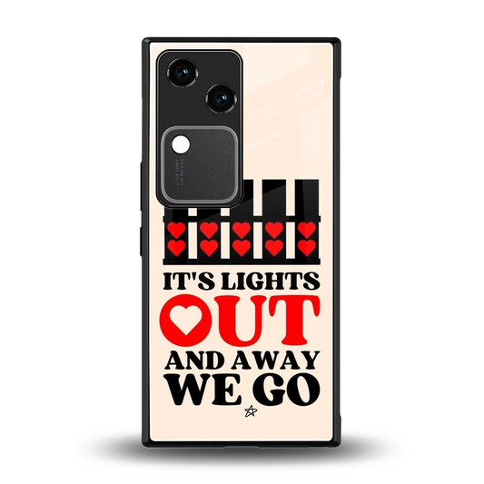 Racer Spirit back phone cover | glass case for vivo v30
