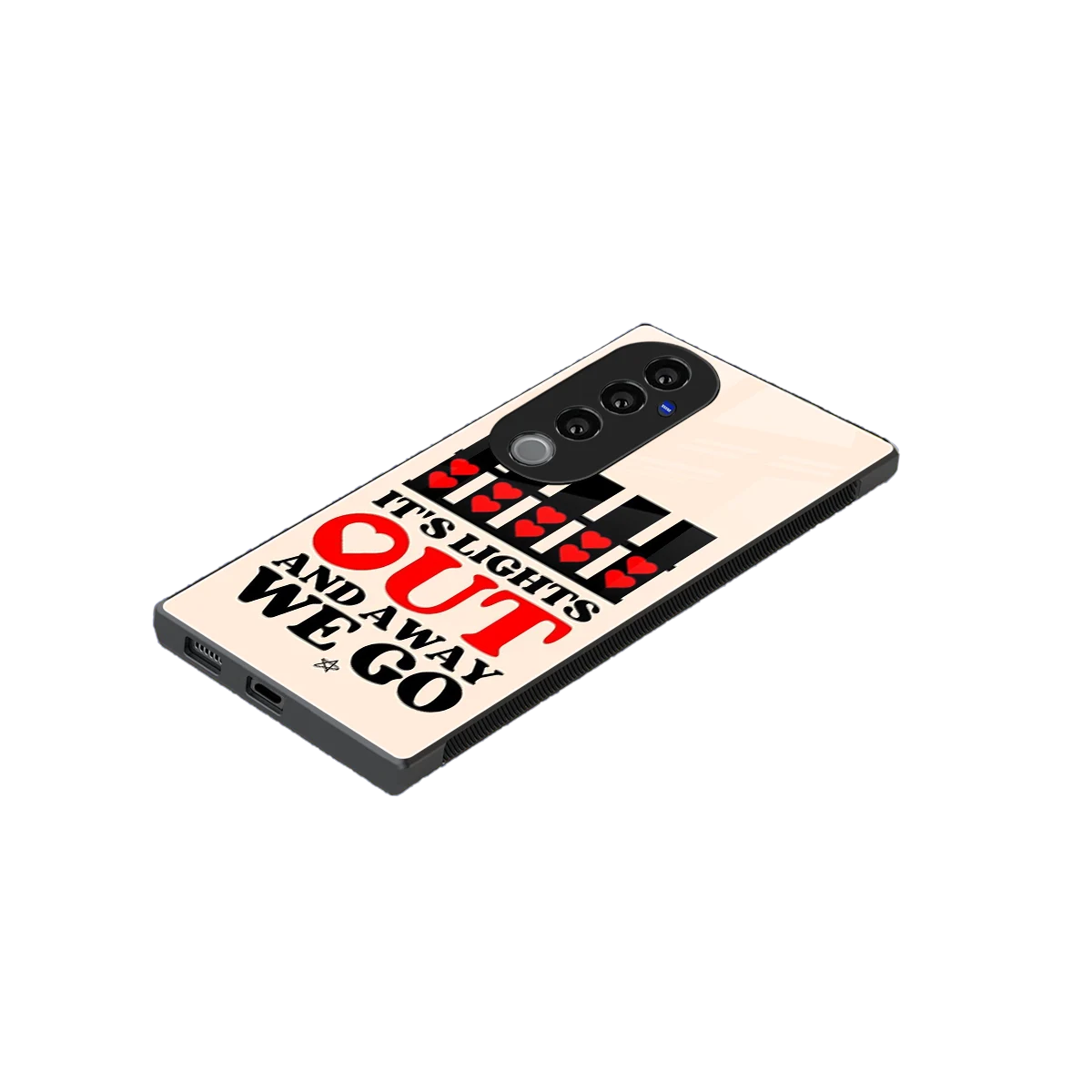 Racer Spirit stylish phone case for vivo v40 pro | glossy glass and slim fit