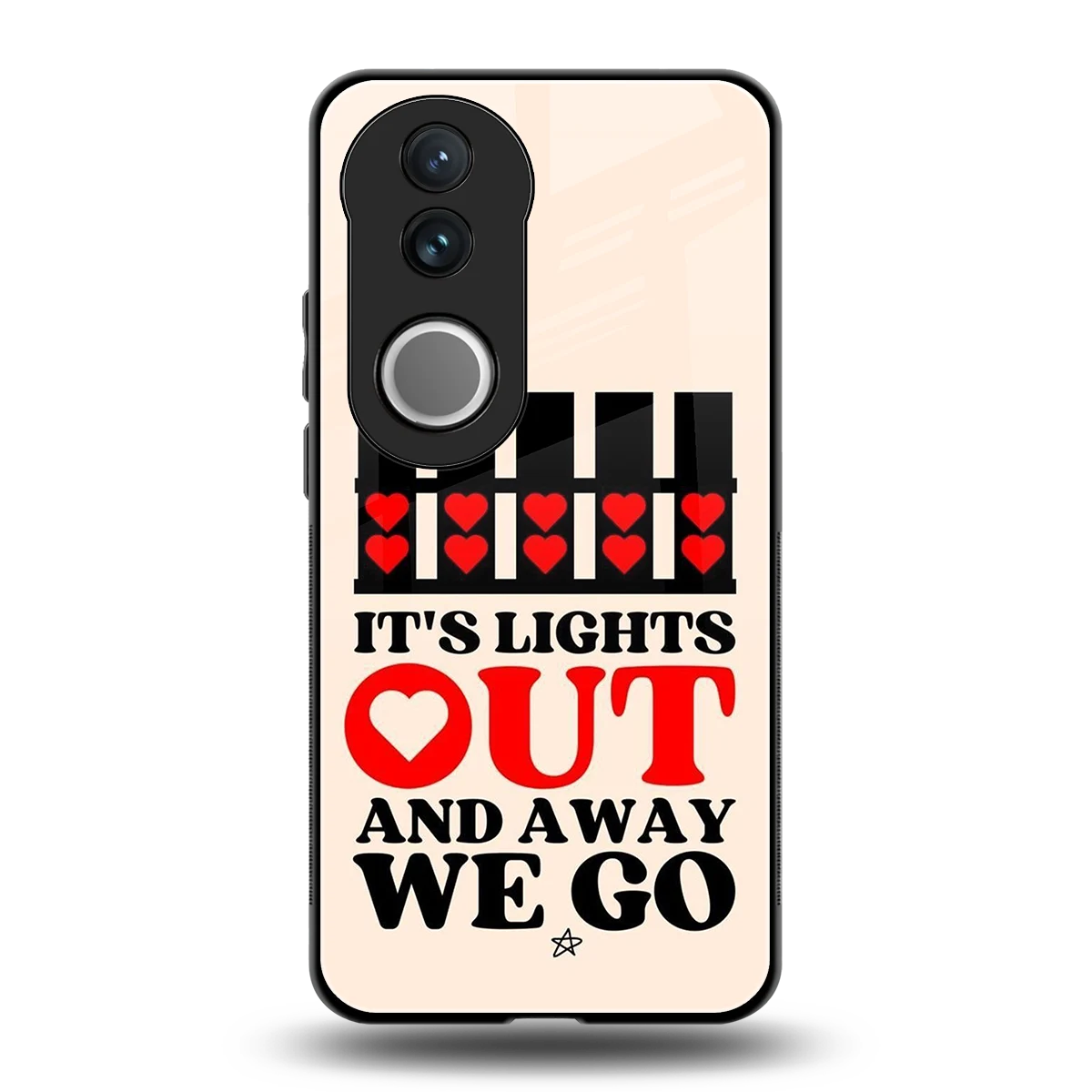 Racer Spirit back phone cover | glass case for vivo v50