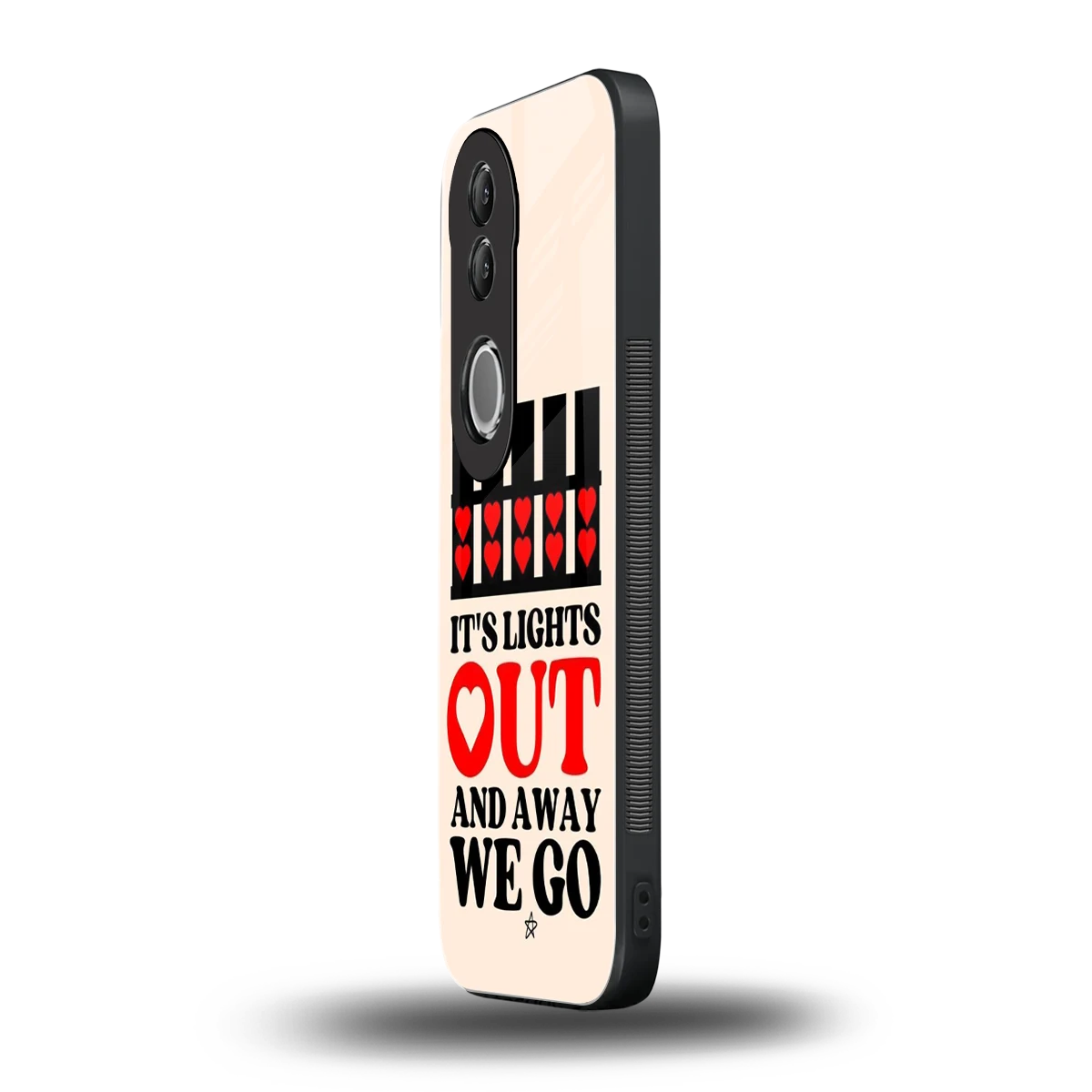 Racer Spirit vivo v50 mobile cover | shockproof glass phone case
