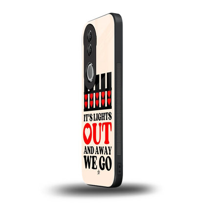 Racer Spirit vivo v50 mobile cover | shockproof glass phone case