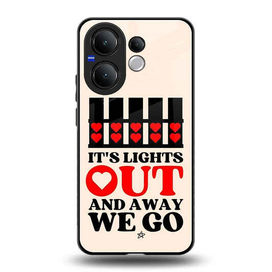 Racer Spirit back phone cover | glass case for vivo v60