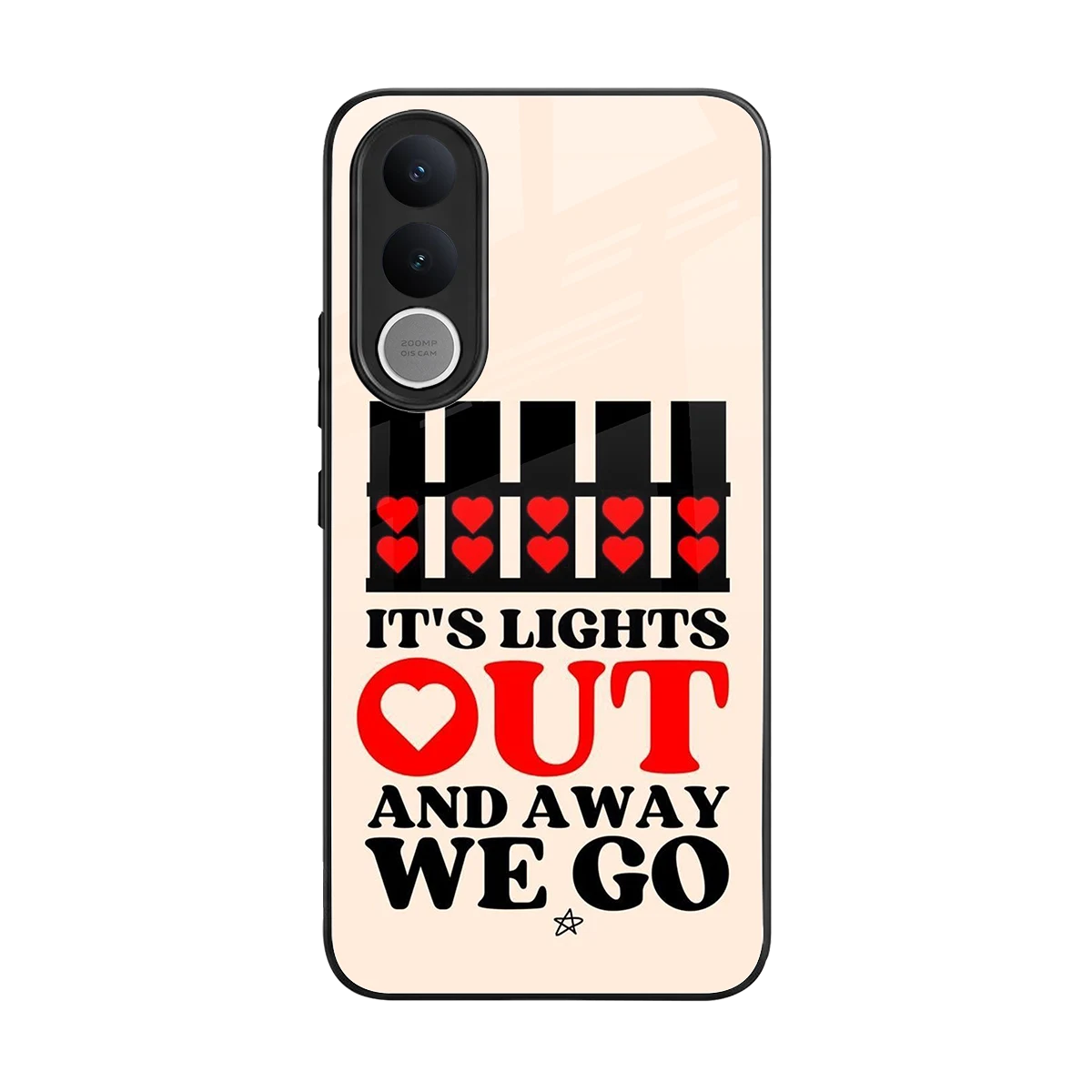 Racer Spirit back phone cover | glass case for vivo v70 fe