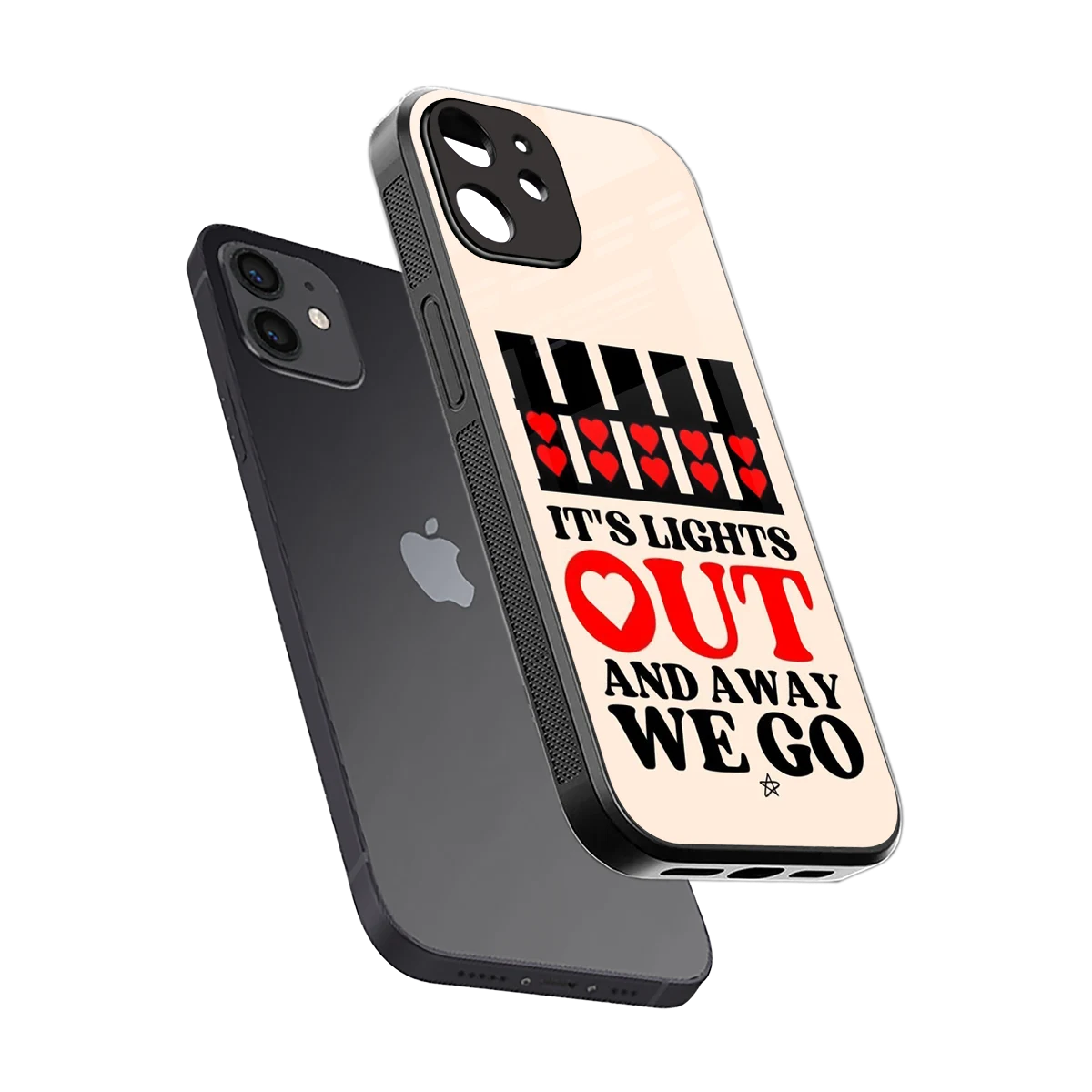 Racer Spirit sleek iphone 11 cover with tempered glass back and TPU edges