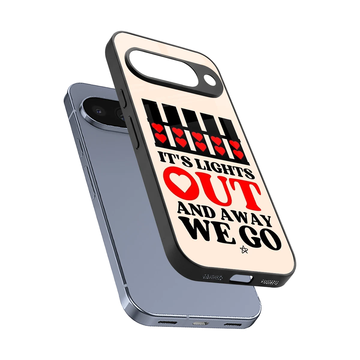 Racer Spirit sleek google pixel 10 cover with tempered glass back and TPU edges