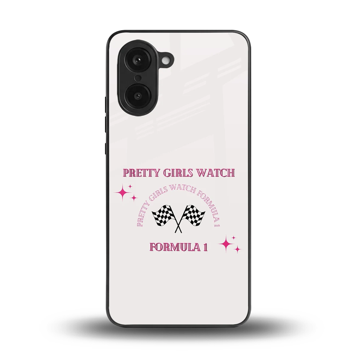 Racing Babe back phone cover | glass case for oneplus nord ce5 5g