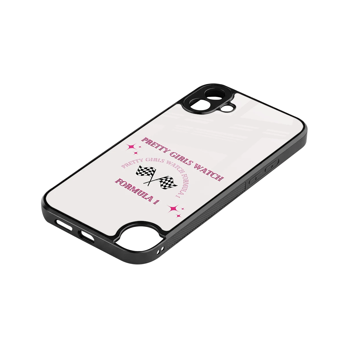 Racing Babe stylish phone case for cmf nothing phone 1 | glossy glass and slim fit