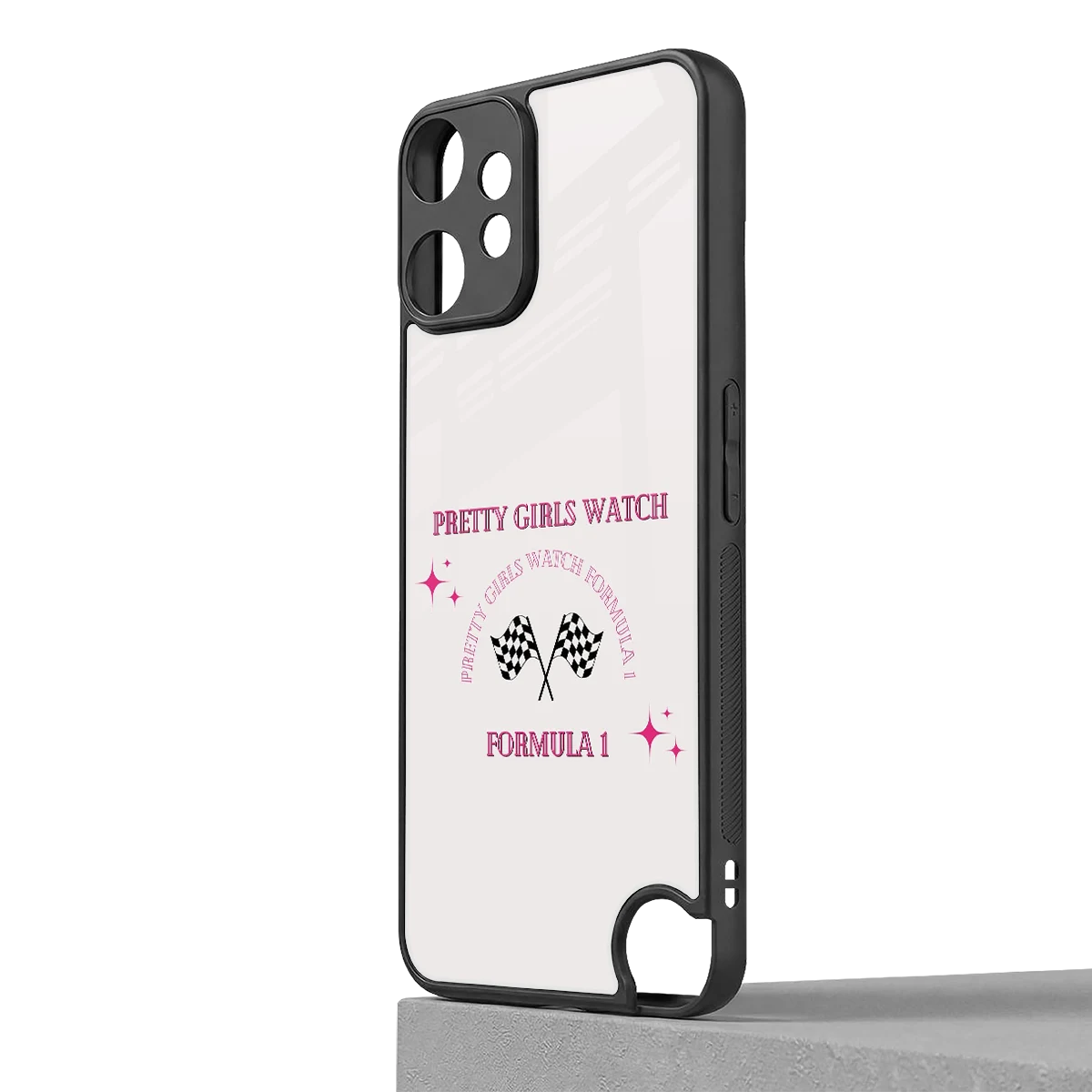 Racing Babe cmf nothing phone 2 pro mobile cover | shockproof glass phone case