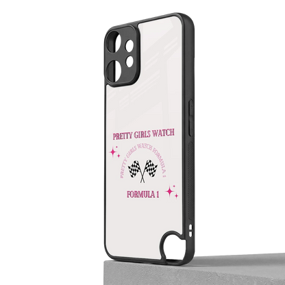 Racing Babe cmf nothing phone 2 pro mobile cover | shockproof glass phone case