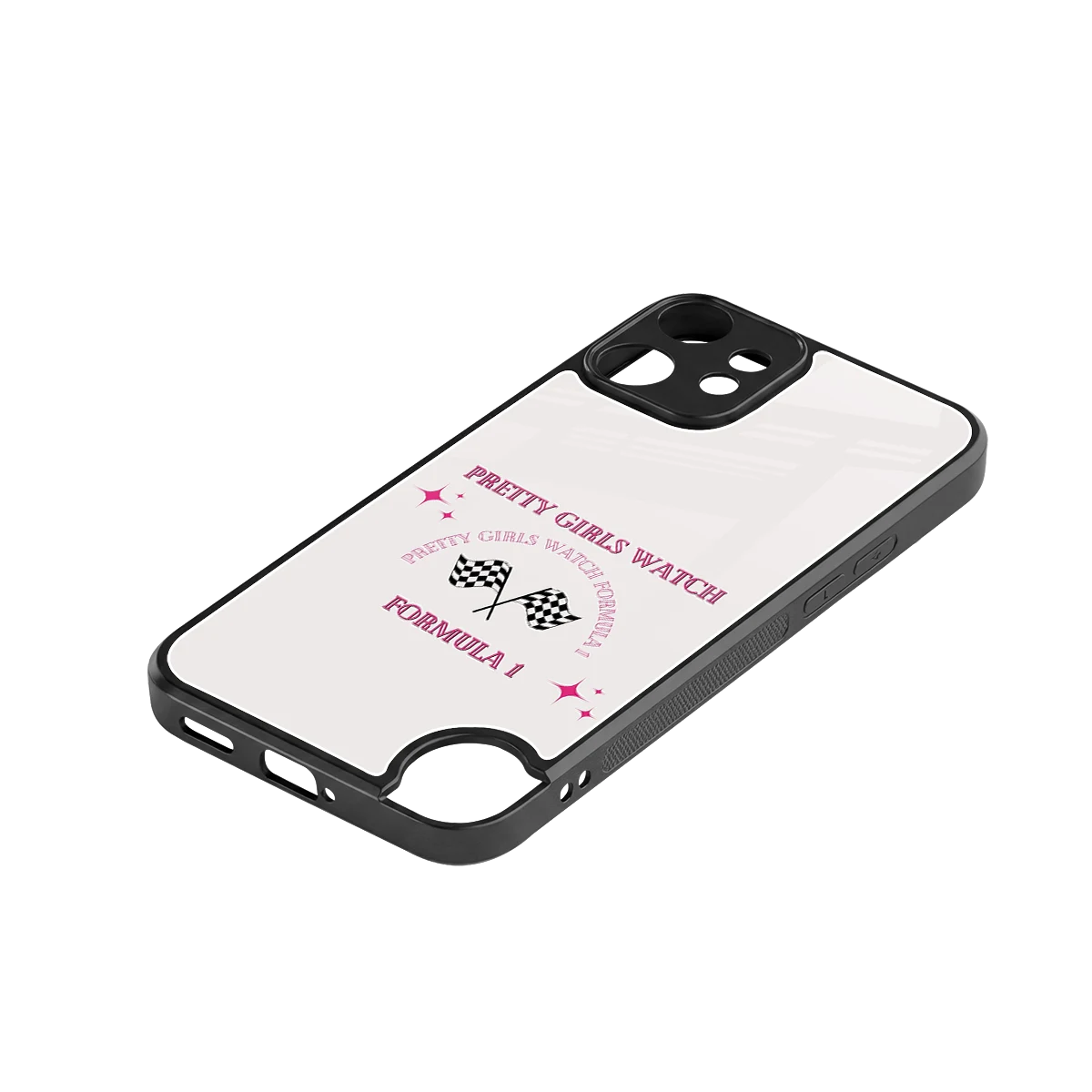 Racing Babe stylish phone case for cmf nothing phone 2 pro | glossy glass and slim fit