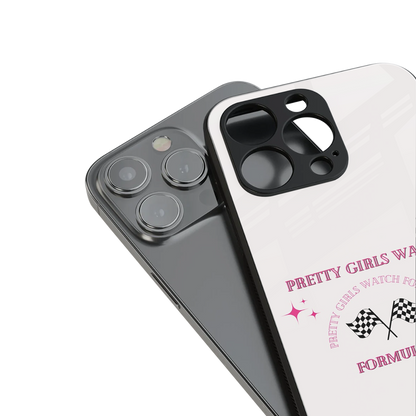Racing Babe Phone Case for Iphone 16 | Glass Case