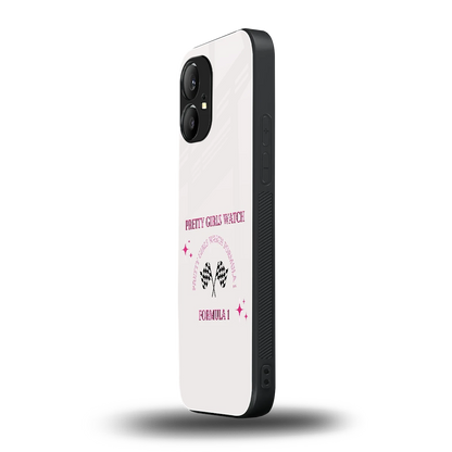 Racing Babe nothing phone 1 mobile cover | shockproof glass phone case