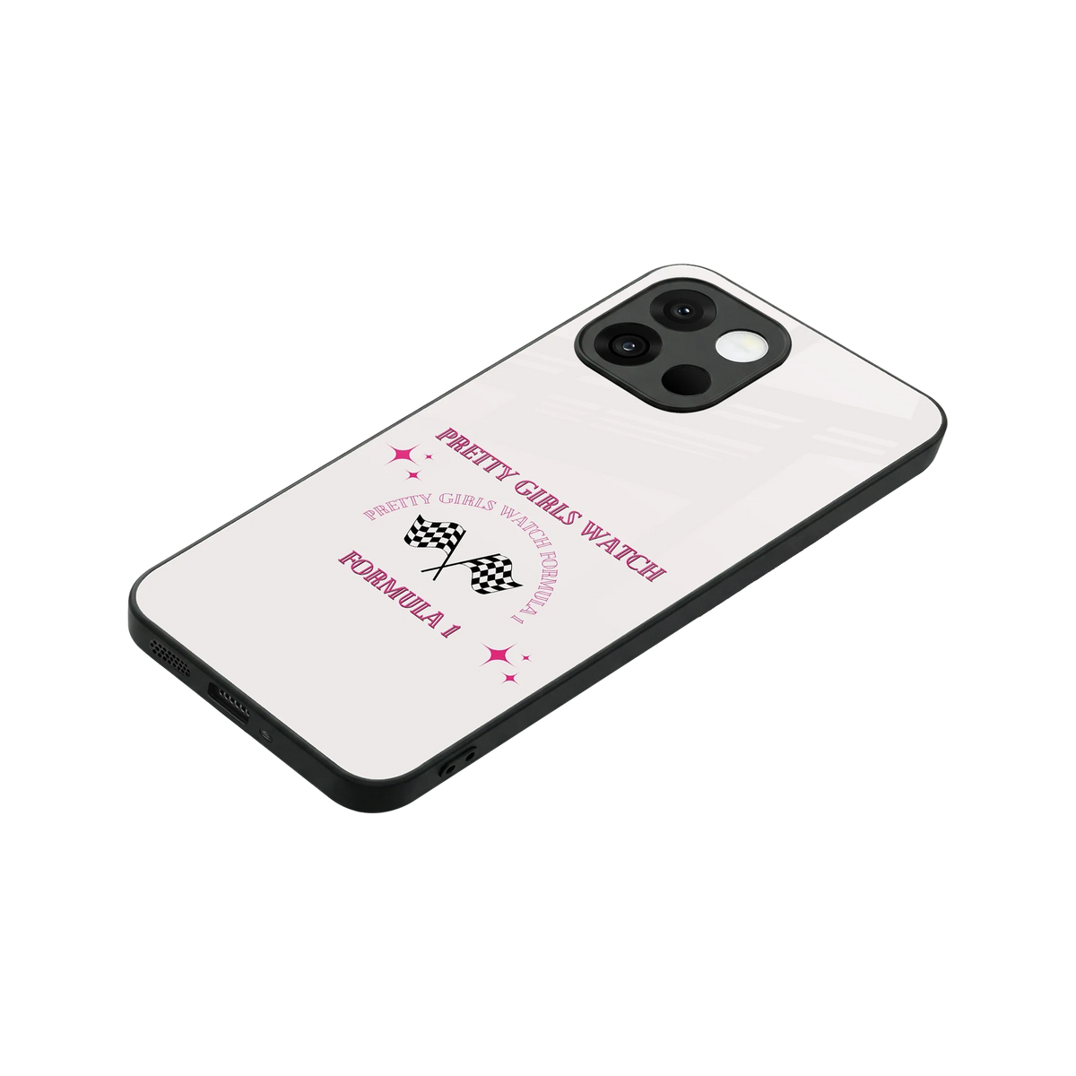 Racing Babe stylish phone case for oneplus 13s | glossy glass and slim fit