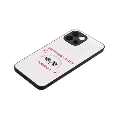 Racing Babe stylish phone case for oneplus 13s | glossy glass and slim fit