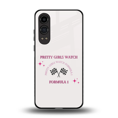 Racing Babe back phone cover | glass case for oneplus nord ce 4 lite