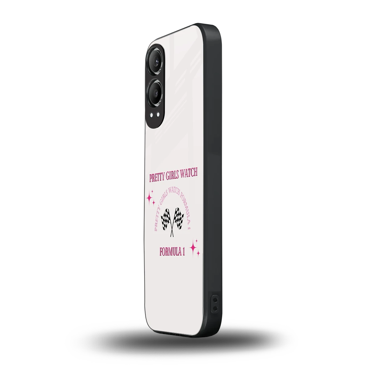 Racing Babe oneplus nord ce 4 lite mobile cover | shockproof glass phone case