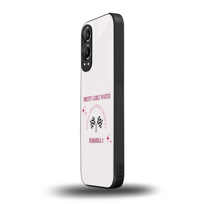 Racing Babe oneplus nord ce 4 lite mobile cover | shockproof glass phone case