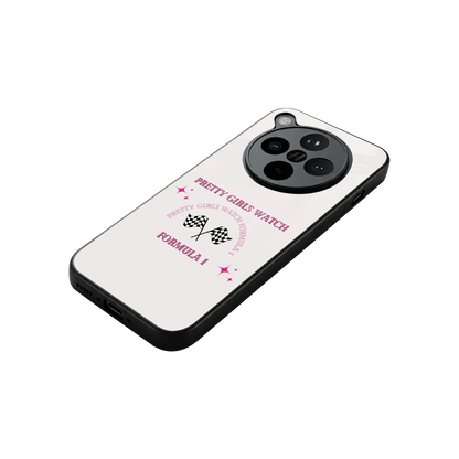 Racing Babe stylish phone case for oppo find x8 | glossy glass and slim fit