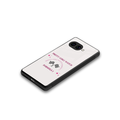 Racing Babe stylish phone case for google pixel 10a | glossy glass and slim fit