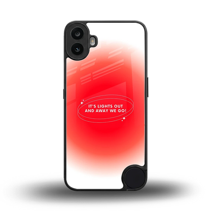 Racing Spirit back phone cover | glass case for cmf nothing phone 1